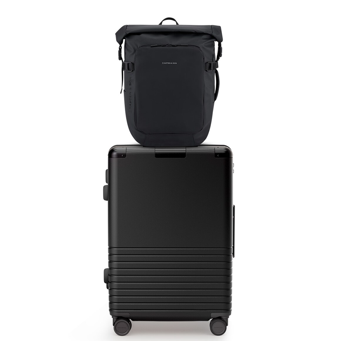 Kpten & Son Check In Set Lisbon All Black